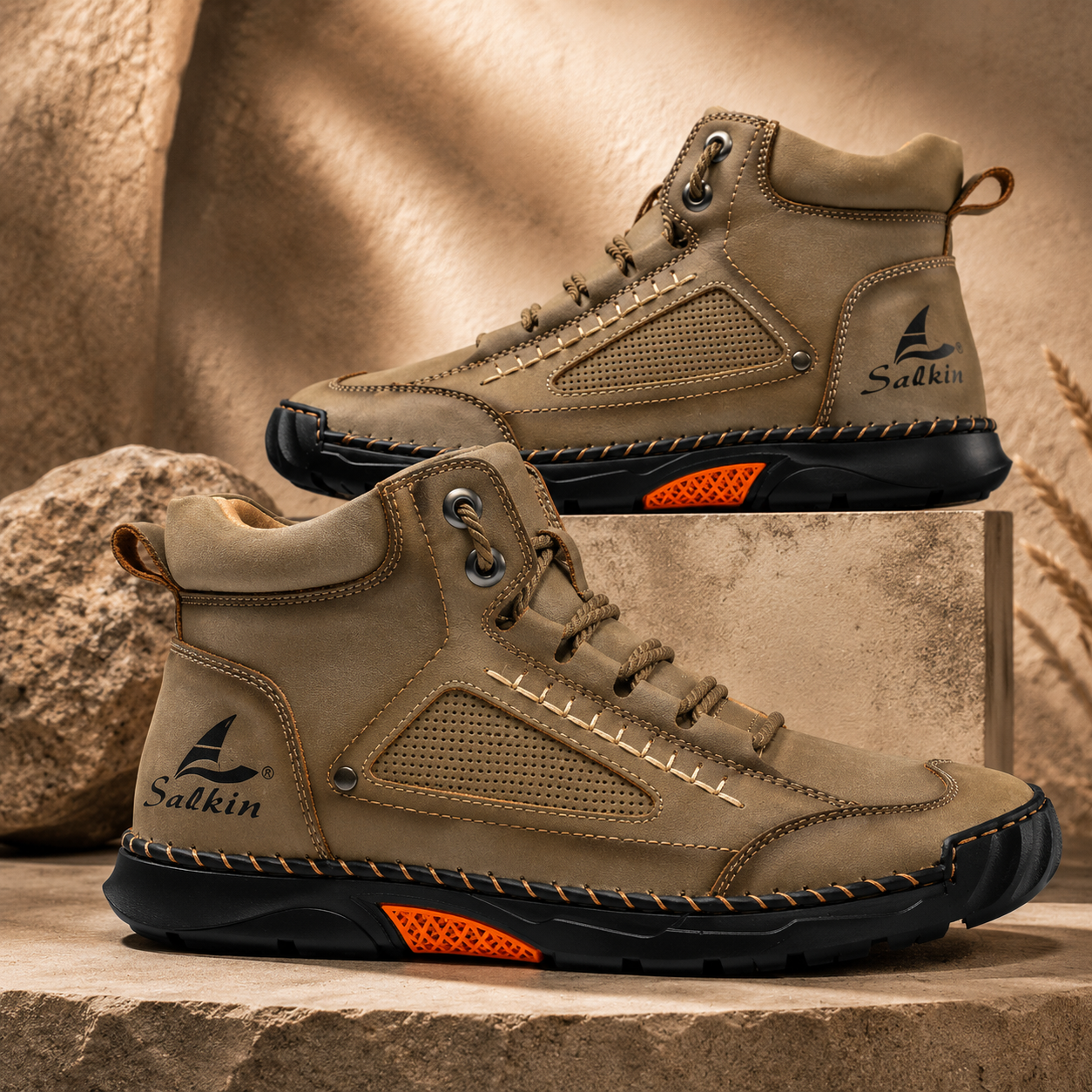Men’s Comfort Leather Boots