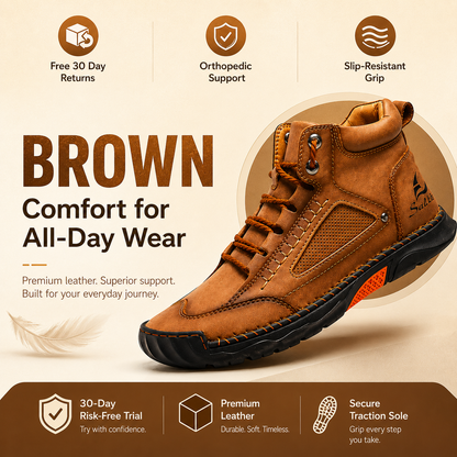 Men’s Comfort Leather Boots