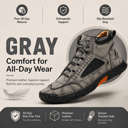 Men’s Comfort Leather Boots