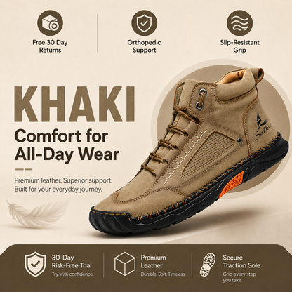 Men’s Comfort Leather Boots