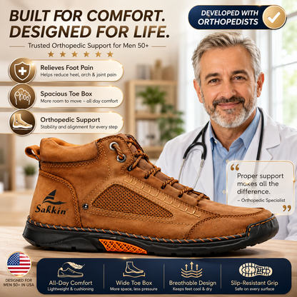 Men’s Comfort Leather Boots